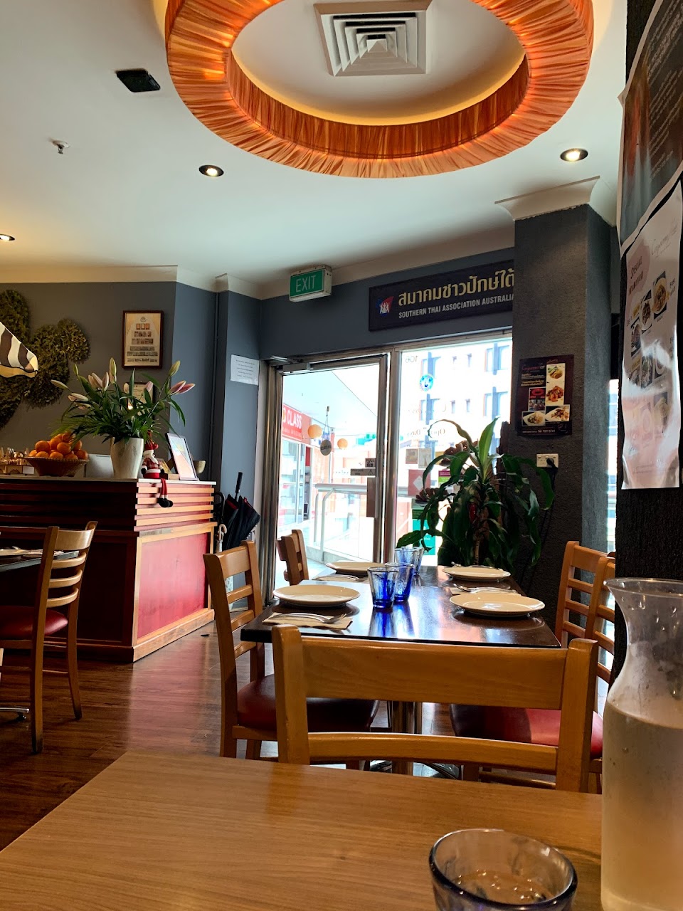 Caysorn Thai dining room inside the Prince Centre